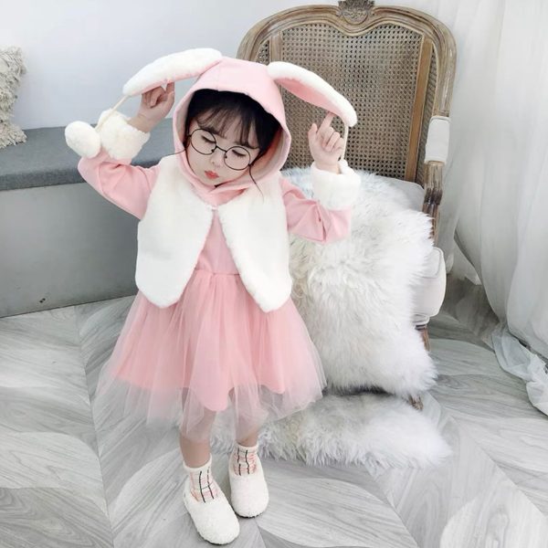 پافر و سارافان دخترانه خرگوش