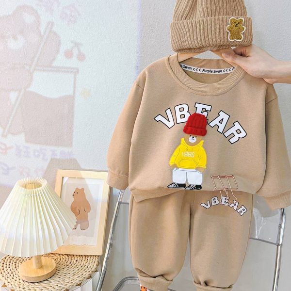 ست بلوز و شلوار و کلاه VBEAR