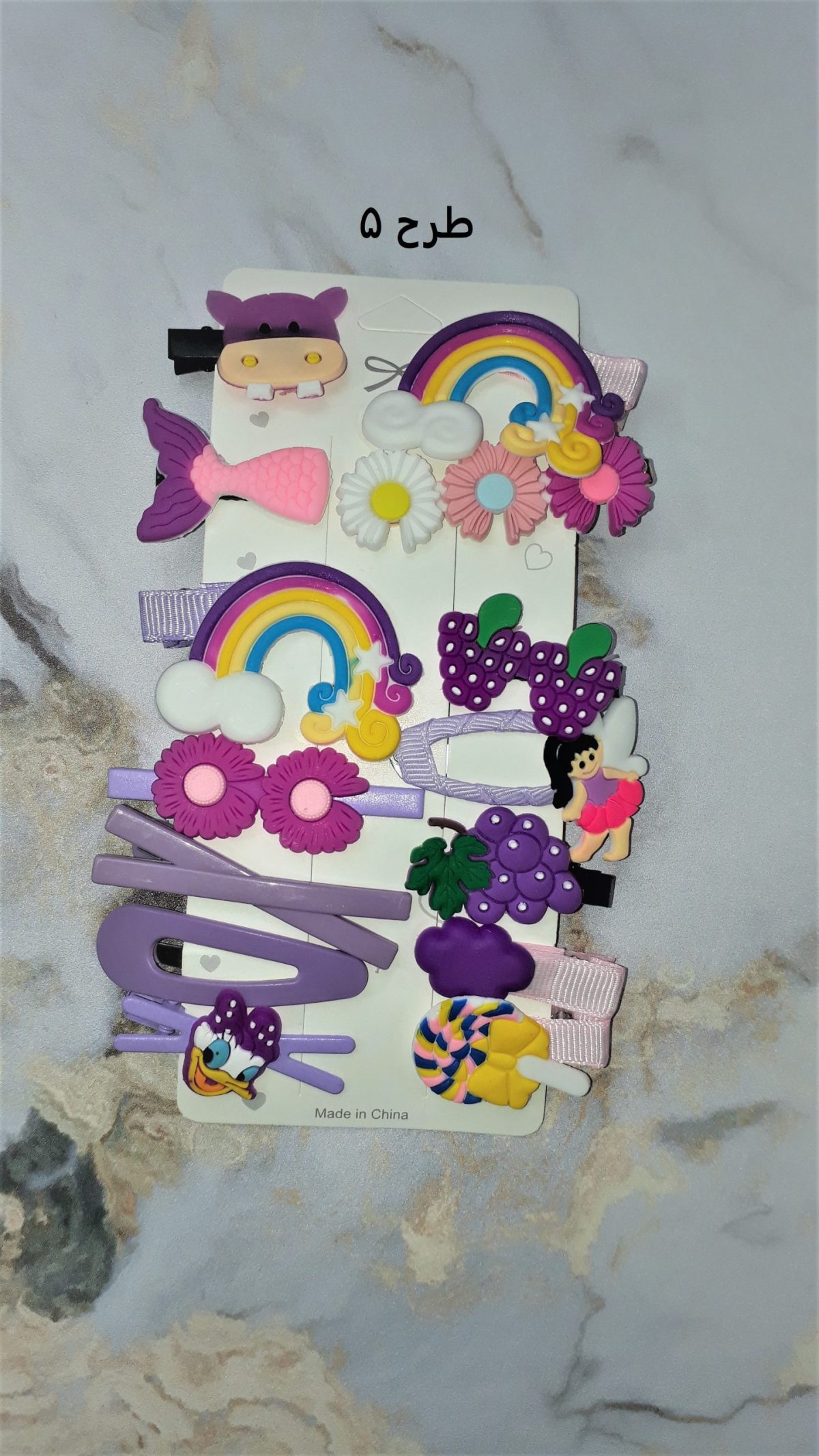 پک گیره مو دخترانه فانتزی - Image 9
