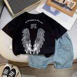 تیشرت طرح بال و شلوارک زاپدار - Image 11