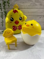 جا قلمی و سطل زباله رومیزی جوجه - Image 6