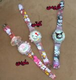 ساعت دیجیتالی چرخشی چراغ دار و موزیکال کرومی - Image 2