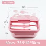 پک ظرف غذا و قاشق چنگال - Image 3