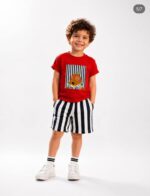 ست تیشرت و شلوارک راه دار California - Image 4