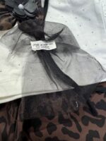 ست کراپ و شلوارک گلدار پلنگی - Image 6